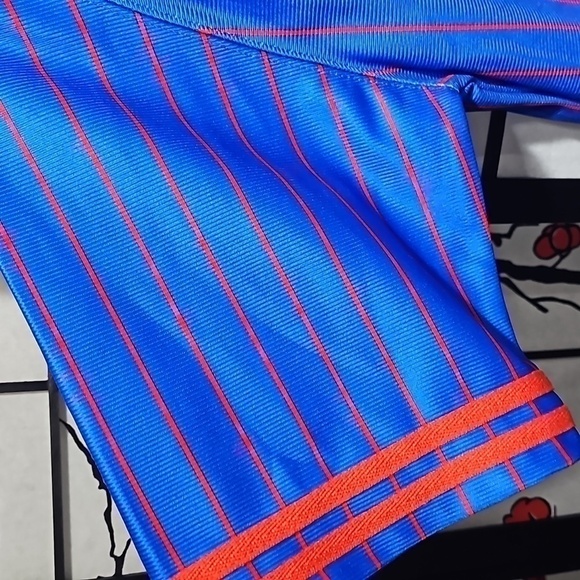 Back to the Future Marty McFly Pinstripe Baseball Jersey Size Large NWT - Picture 4 of 12